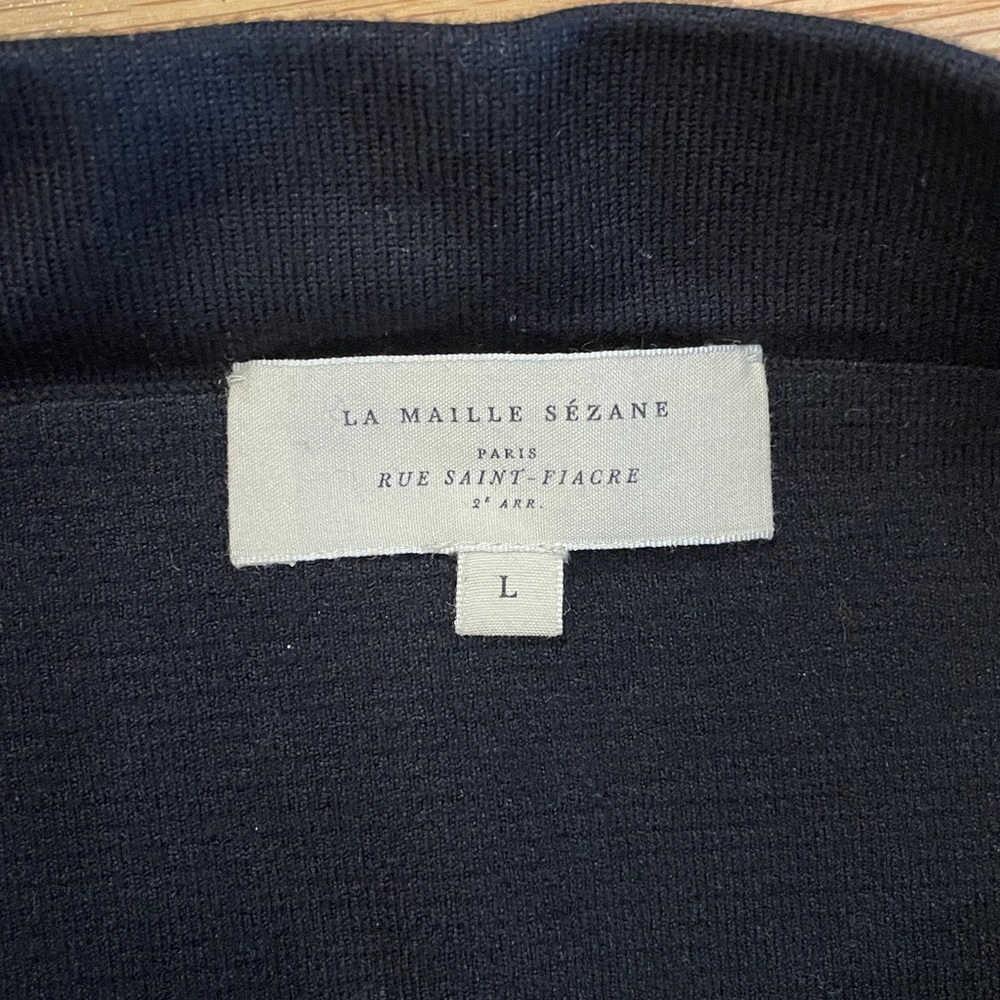 Sézane Black Romane knit mini skirt - Picture 5 of 10